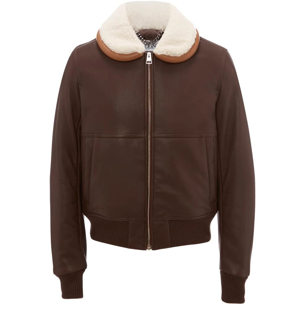商品JW Anderson|Bumper-tube 束腰皮夹克,价格¥31947,第1张图片