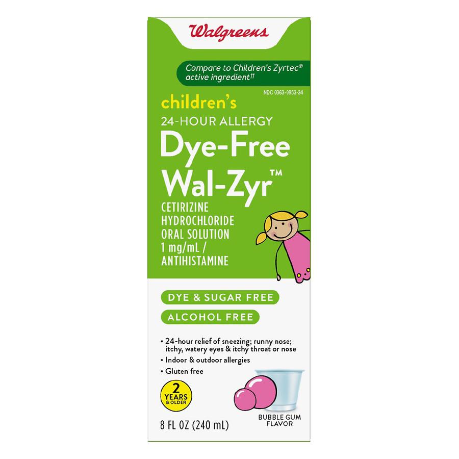 Wal-Zyr Children's Allergy Relief Bubblegum商品第1张图片规格展示