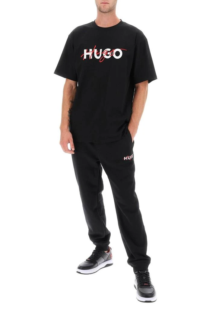 商品Hugo Boss|Drokko double logo sweatpants,价格¥374,第2张图片详细描述