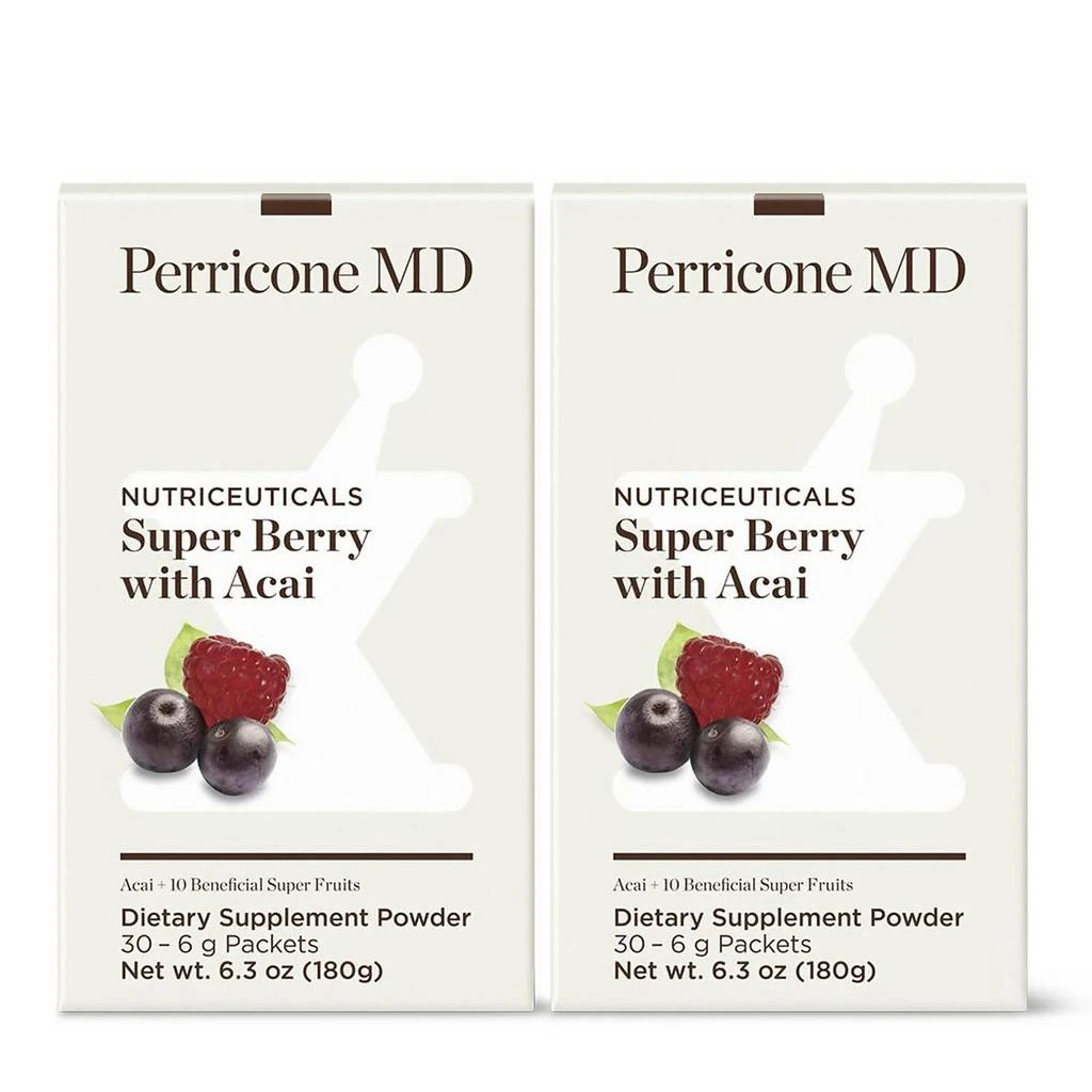 商品Perricone MD|Super Berry Supplement Powder Duo,价格¥1139,第1张图片