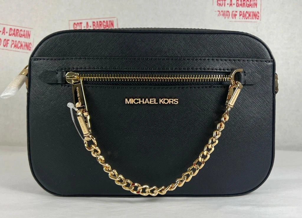 商品Michael Kors|MICHAEL KORS Jet Set Zi Chain   Saffiano Leather Crossbody Bag,价格¥1051,第1张图片