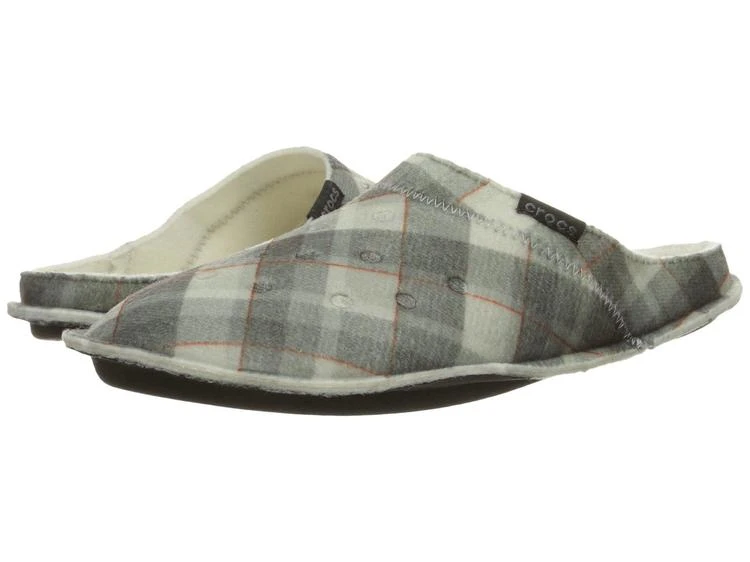 商品Crocs|Crocs Classic Plaid Slipper 菱格家居拖鞋,价格¥202,第1张图片