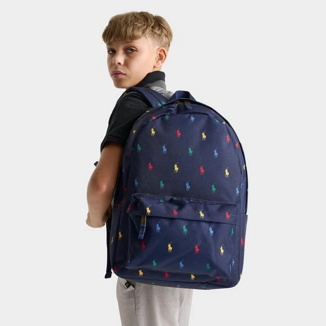 商品NIKE|Kids' Polo Ralph Lauren Monogram Logo Backpack,价格¥335,第1张图片