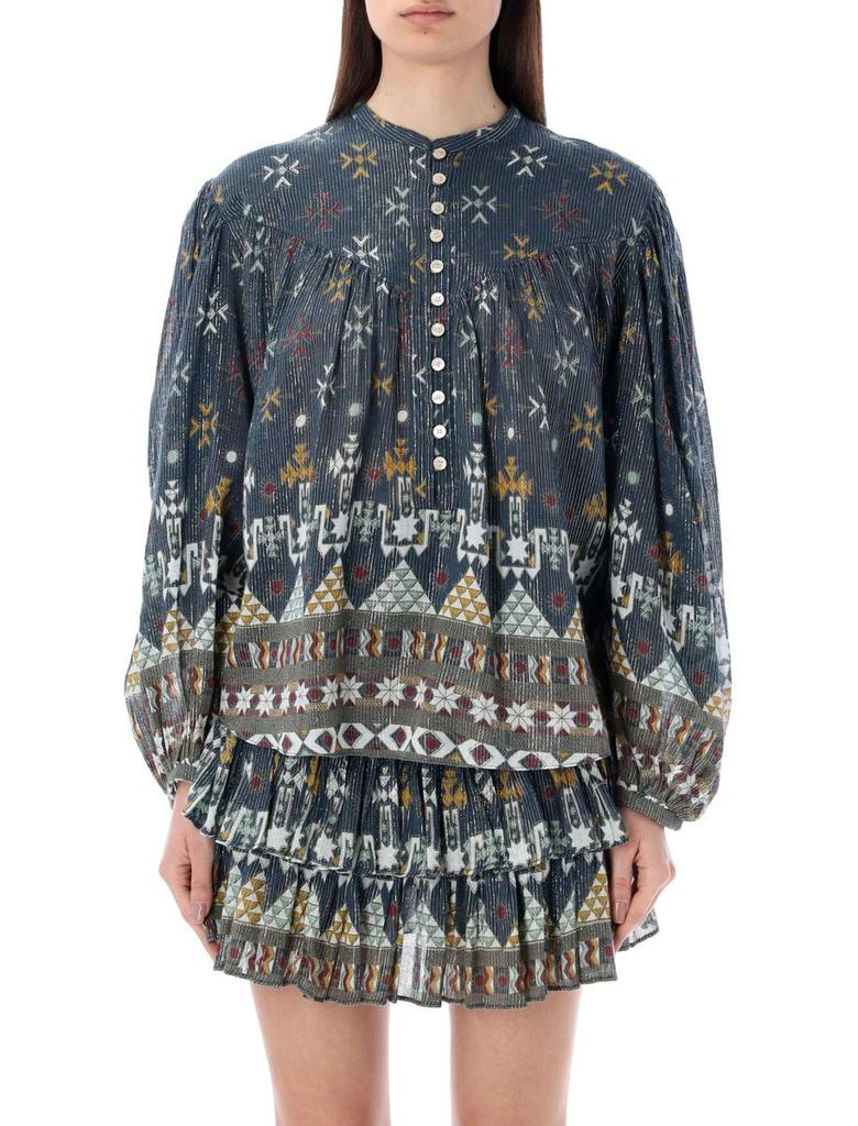 商品MARANT ÉTOILE|MARANT ÉTOILE Salika printed top,价格¥1521,第1张图片