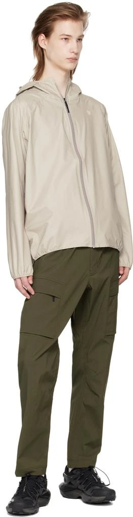 商品Goldwin|Beige Pertex Shield Air Jacket,价格¥1756,第4张图片详细描述