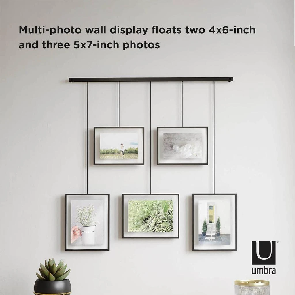 Umbra Exhibit 5 Photo Display - Black 商品