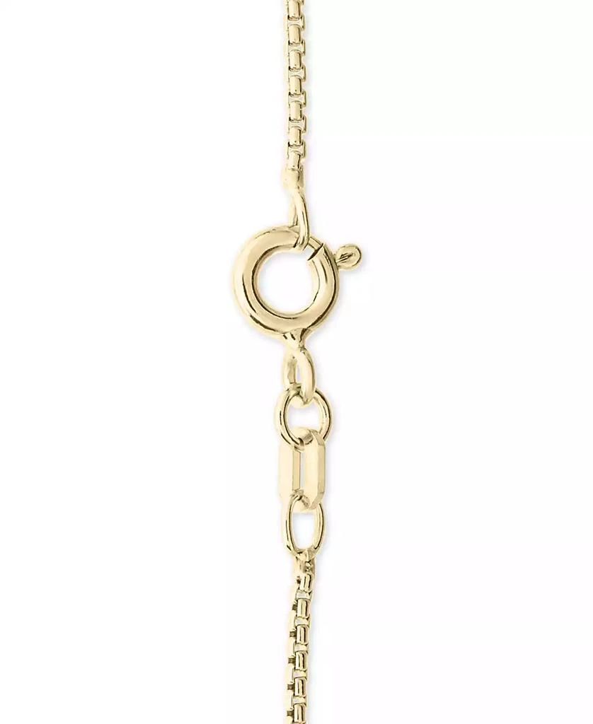 商品Macy's|Men's Diamond Hamsa Hand 22" Pendant Necklace (1/4 ct. t.w.) in 14k Gold-Plated Sterling Silver or Sterling Silver,价格¥4083,第4张图片详细描述