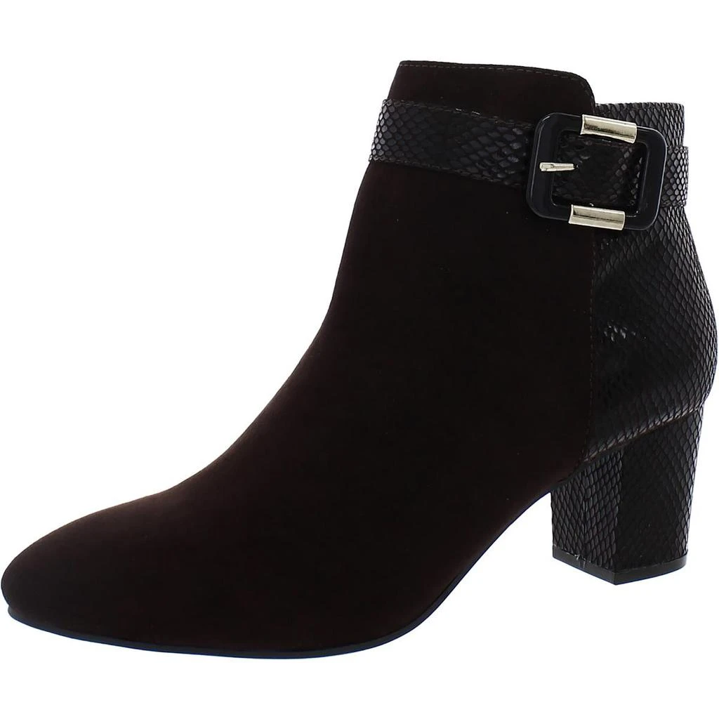 商品Karen Scott|Karen Scott Womens Ivvy Almond Toe Ankle Boots,价格¥161,第2张图片详细描述