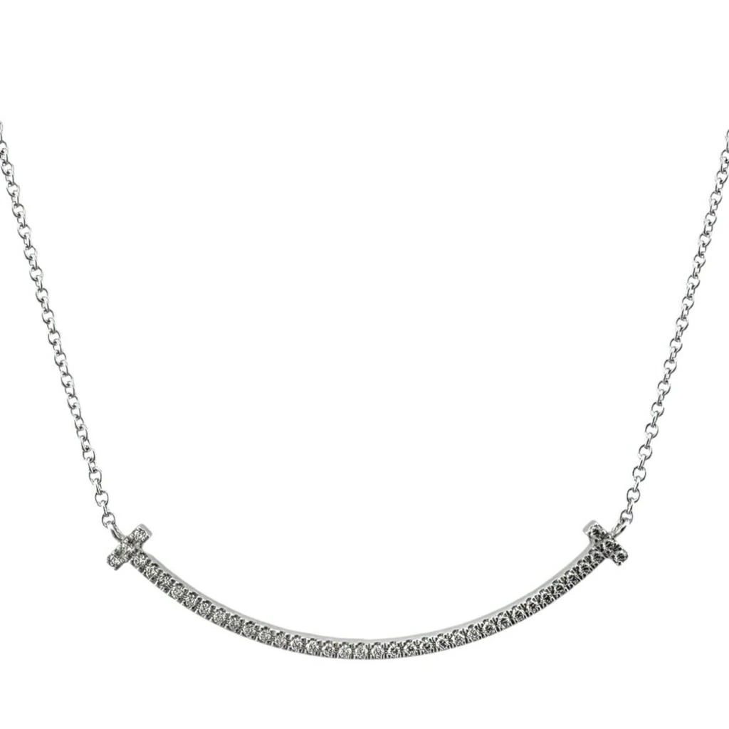 商品[二手商品] Tiffany & Co.|T Smile  gold Necklace Jewelry (Pre-Owned),价格¥31318,第2张图片详细描述
