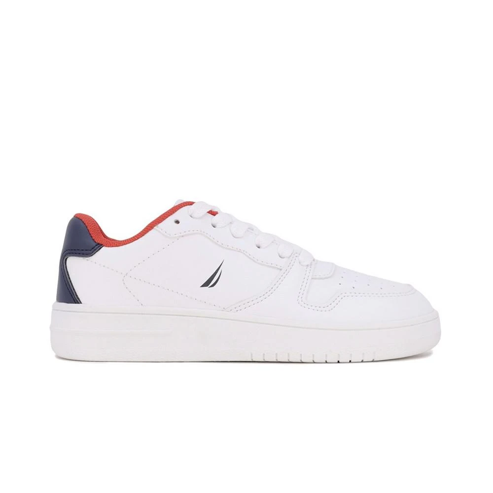 商品Nautica|Big Boys Lace Up Low Cut Court Casual Sneaker,价格¥177,第4张图片详细描述