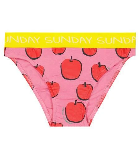 商品Stella McCartney|Set of 7 printed cotton briefs,价格¥730,第2张图片详细描述