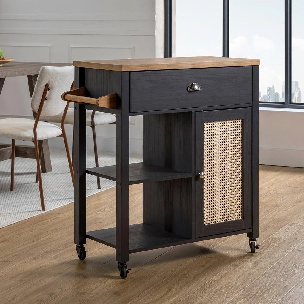 Thessaly 31.5" Wide Rolling Kitchen Cart 商品