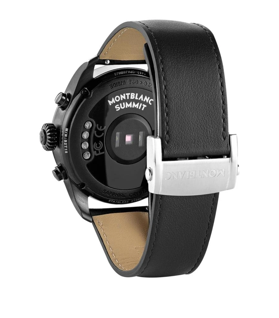 商品MontBlanc|Stainless Steel Summit 2 Smartwatch 43.5mm,价格¥7427,第4张图片详细描述