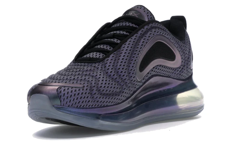 商品[国内直发] NIKE|[预售3天]Air Max 720 舒适日常 低帮 儿童休闲鞋 黑紫 青少年,价格¥612,第4张图片详细描述