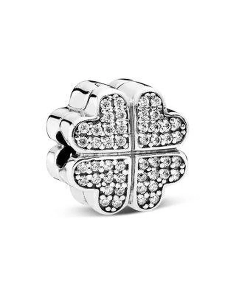 商品PANDORA|爱情四叶草 纯银&锆石串珠,价格¥598,第1张图片