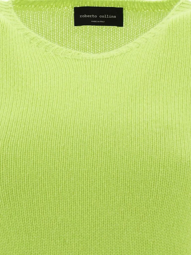 商品ROBERTO COLLINA|Roberto collina women's green other materials sweater,价格¥2507,第4张图片详细描述