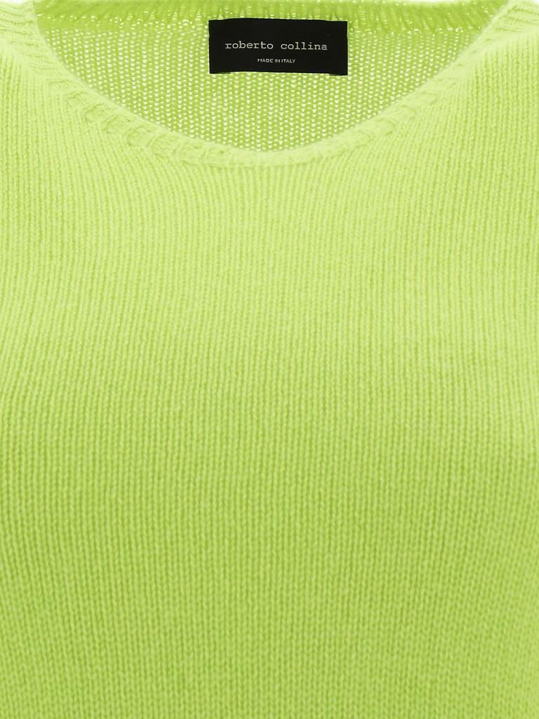 商品ROBERTO COLLINA|Roberto Collina Women's  Green Other Materials Sweater,价格¥2705,第6张图片详细描述