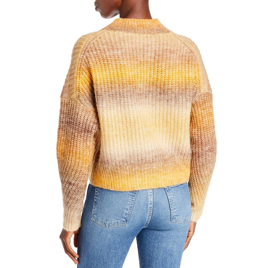 商品AQUA|Aqua Womens Space Shaker Striped Crewneck Pullover Sweater,价格¥149,第4张图片详细描述