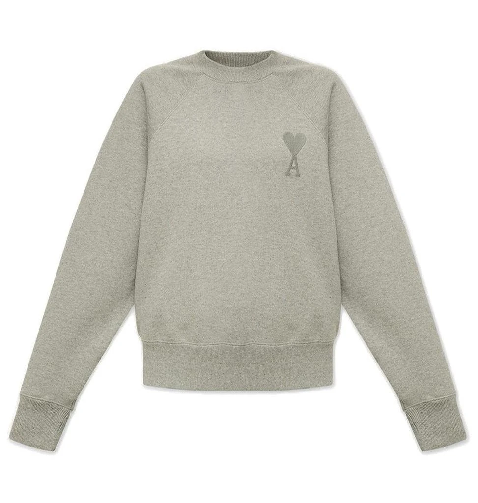 商品AMI|AMI Logo Embroidered Crewneck Sweatshirt,价格¥1548,第1张图片