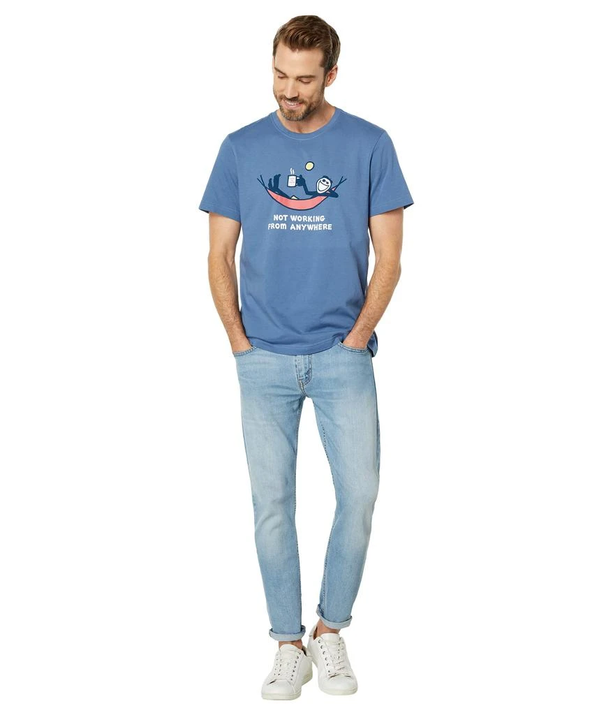 商品Life is Good|Not Working Hammock Short Sleeve Crusher™ Tee,价格¥133,第4张图片详细描述