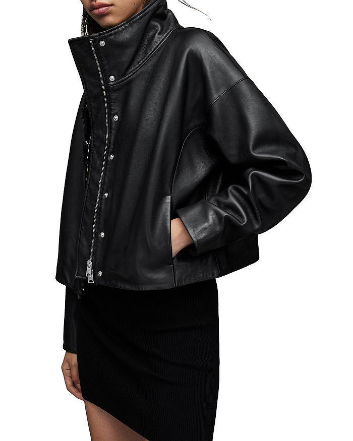 商品ALL SAINTS|Ryder Leather Jacket,价格¥4905,第5张图片详细描述