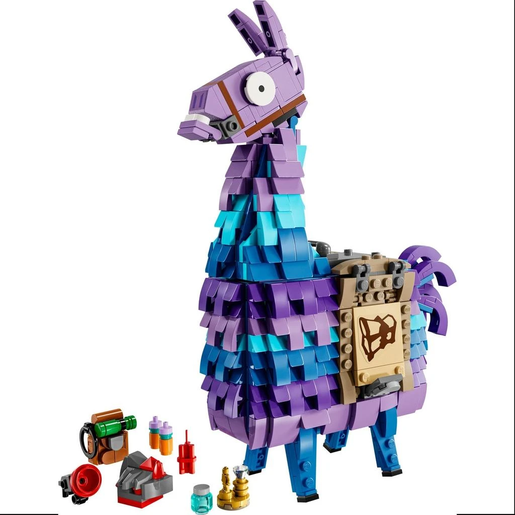商品LEGO Fortnite Supply Llama Video Game Character Toy 77071,价格¥431,第3张图片详细描述