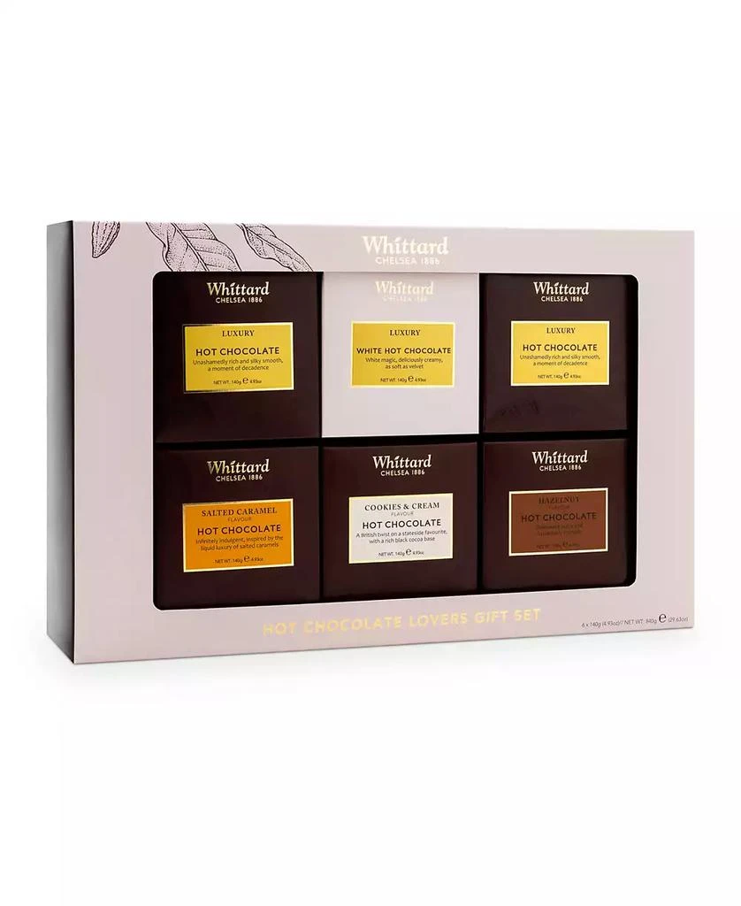 商品Whittard of Chelsea|Hot Chocolate Lovers Gift Set, 42 Servings,价格¥294,第1张图片