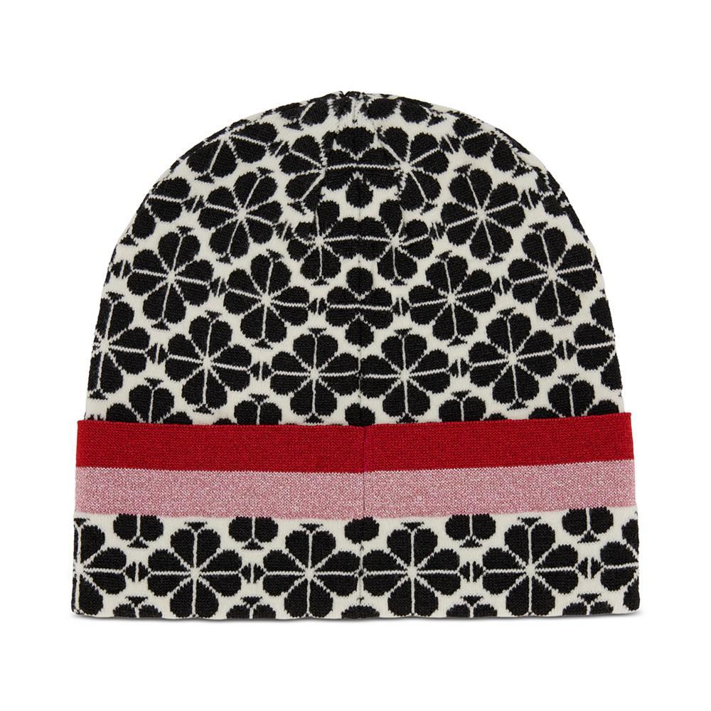 商品Kate Spade|Women's Spade Flower Beanie,价格¥350,第5张图片详细描述