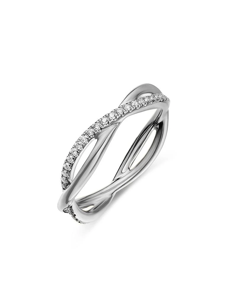 商品David Yurman|Infinity Band Ring in Platinum,价格¥17461,第3张图片详细描述