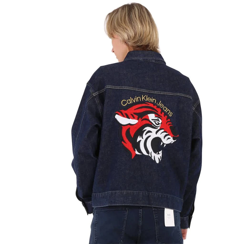 商品Calvin Klein|Men's CNY Capsule Dad Denim Jacket,价格¥1185,第3张图片详细描述