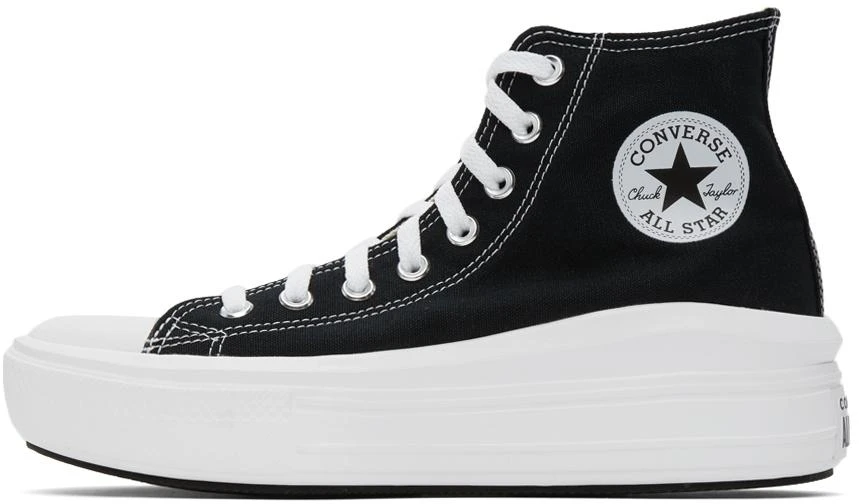 商品Converse|黑色 Chuck Taylor All Star Move 高帮运动鞋,价格¥705,第3张图片详细描述