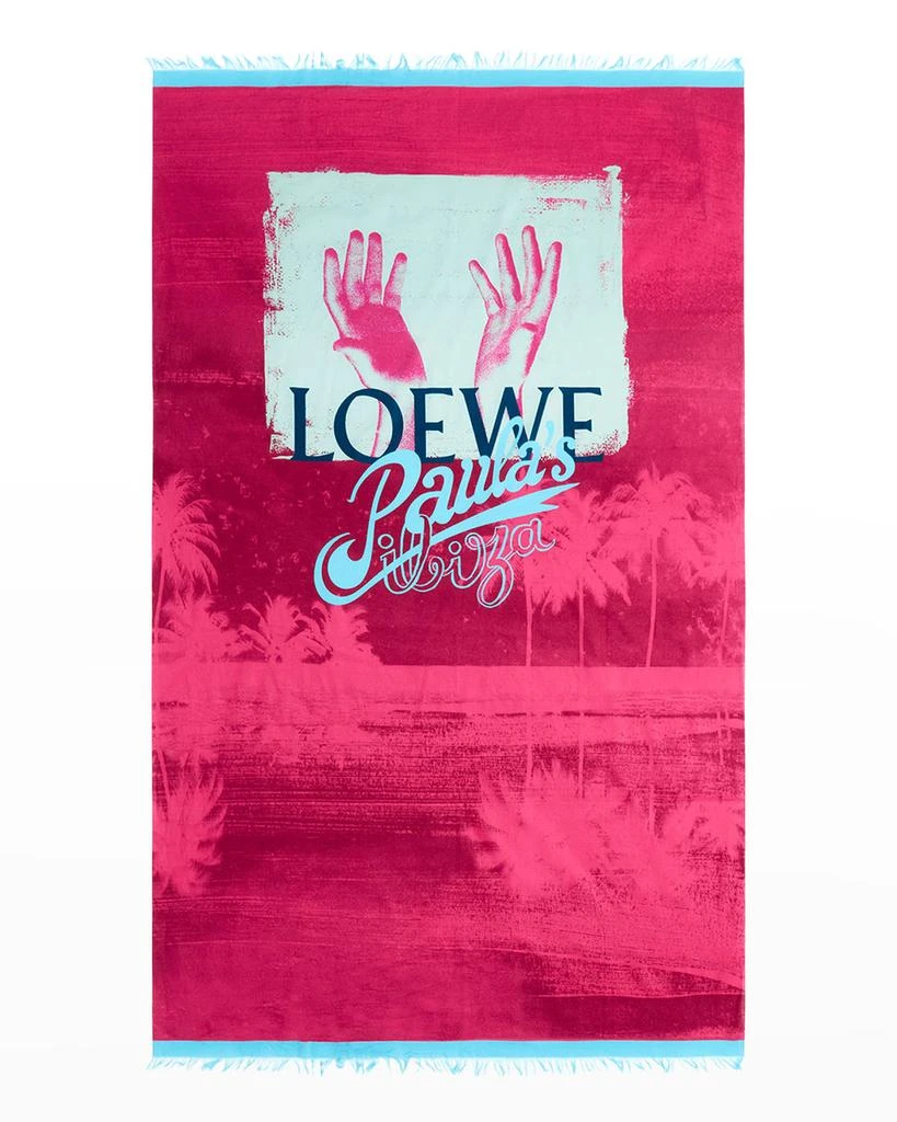 商品Loewe|x Paula's Ibiza Palm Logo Pareo,价格¥3789,第1张图片