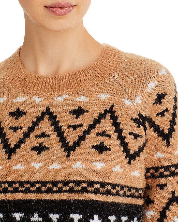 商品AQUA|Ladies Knit Fairisle Sweater - 100% Exclusive,价格¥496,第5张图片详细描述