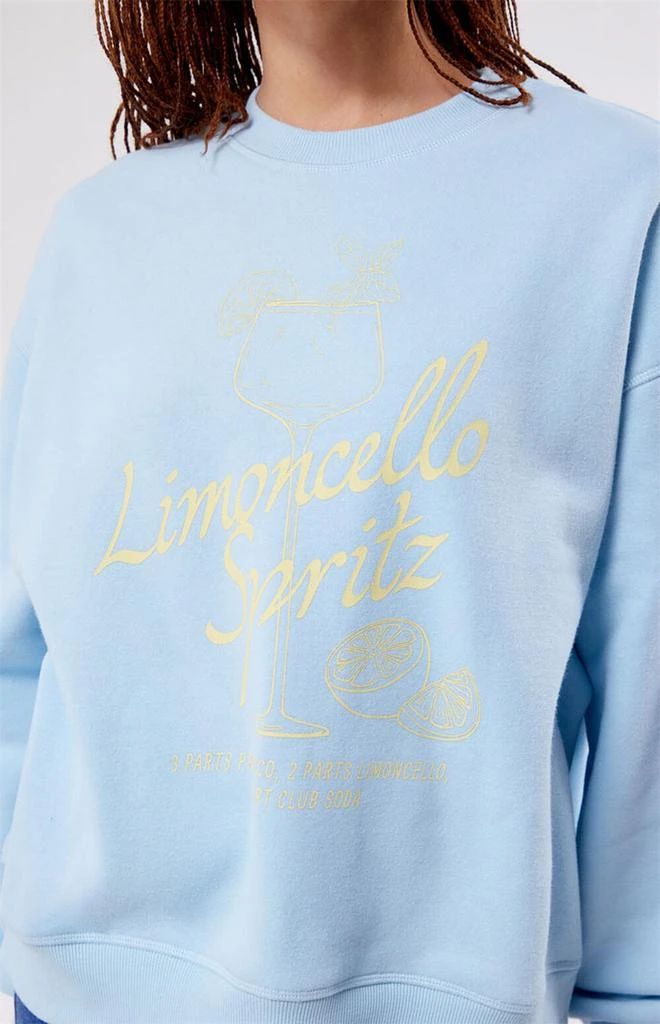 商品PacSun|Limoncello Crew Neck Sweatshirt,价格¥275,第2张图片详细描述