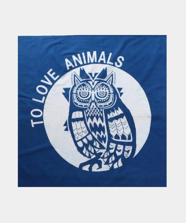 商品AMINA|Owl Multi Cloth - 100 x 100cm,价格¥134,第4张图片详细描述