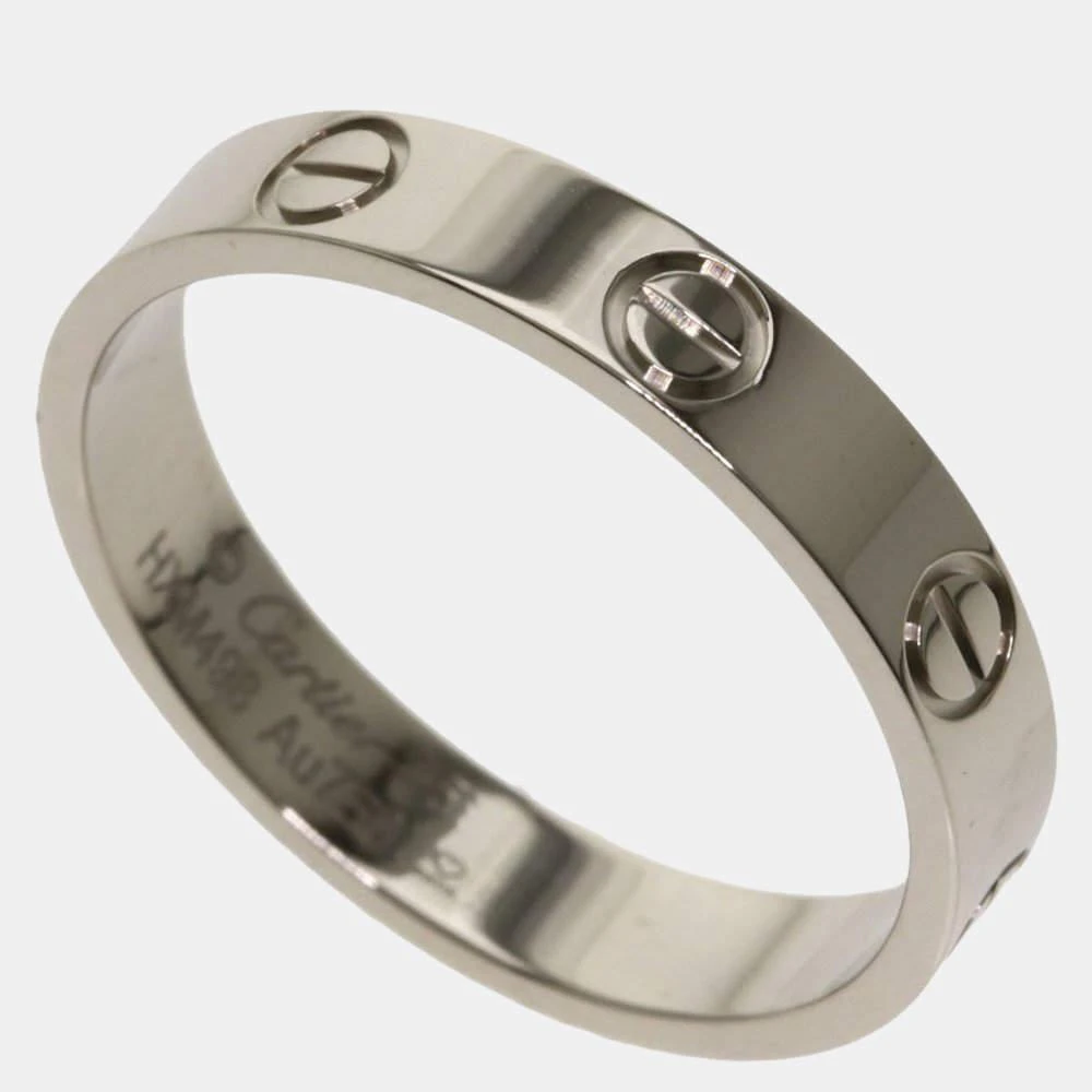 商品[二手商品] Cartier|Cartier Love 18K White Gold Ring EU 55,价格¥6991,第3张图片详细描述