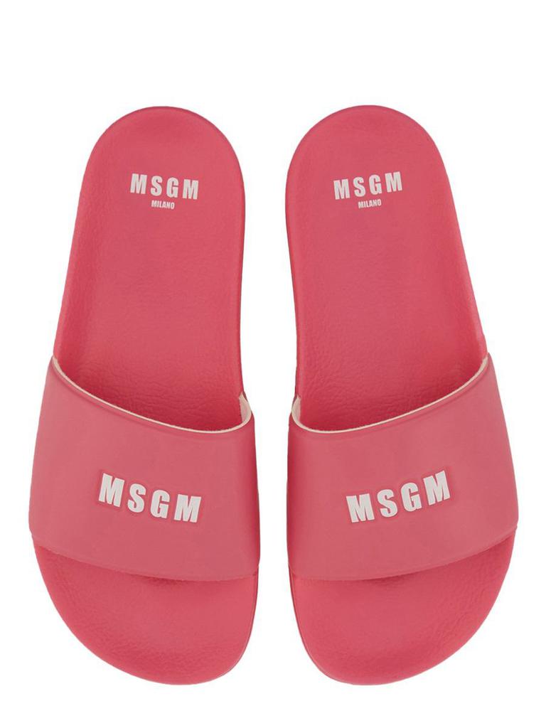 ★MSGM★ロゴ ディテール スライド MSGM Msgm Slide Sandal With Logo - Slippers - Compare Prices