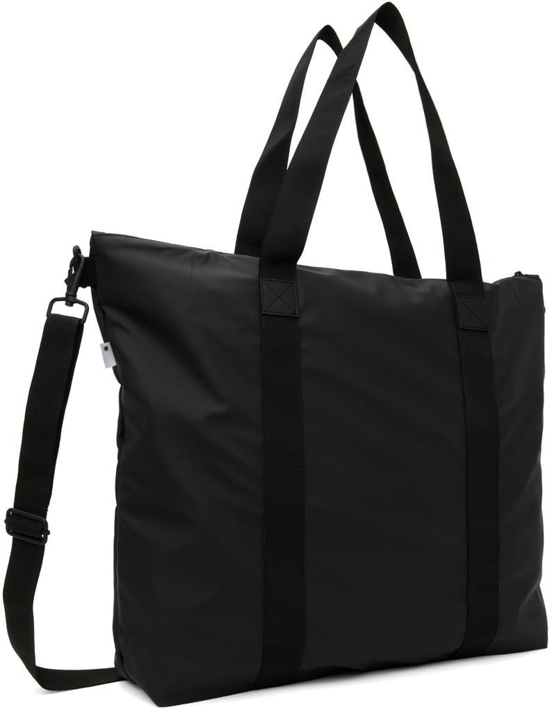 商品RAINS|Black Waterproof Tote,价格¥651,第5张图片详细描述