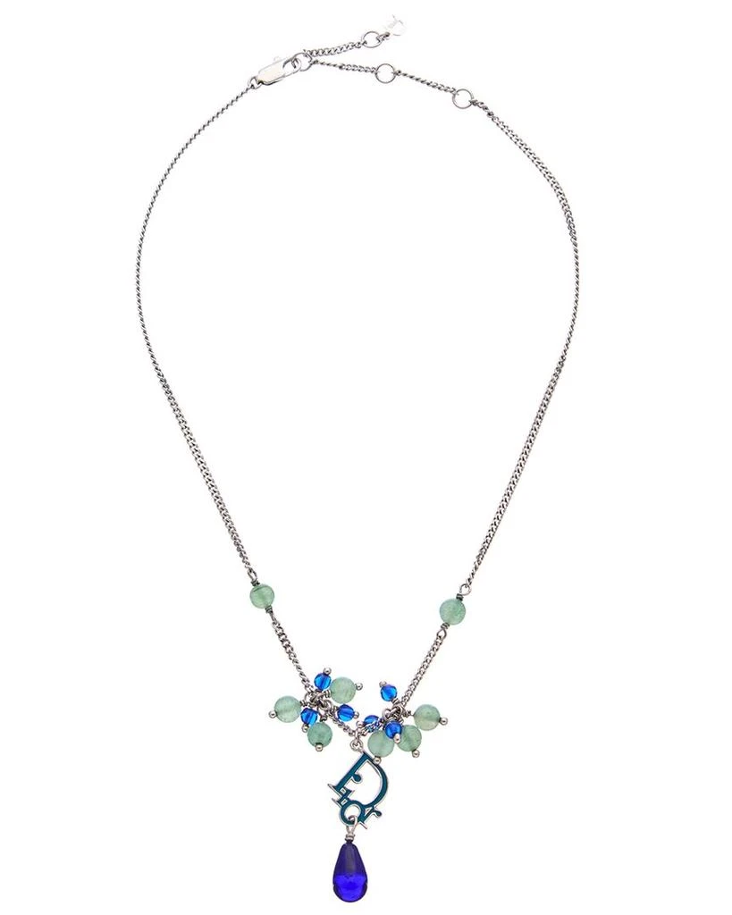 商品[二手商品] Dior|Dior Beaded Cluster Trotter Necklace (Authentic Pre-Owned),价格¥3191,第2张图片详细描述
