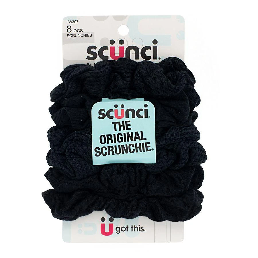 Scunci The Original Scrunchie in Assorted Knit Textures 3