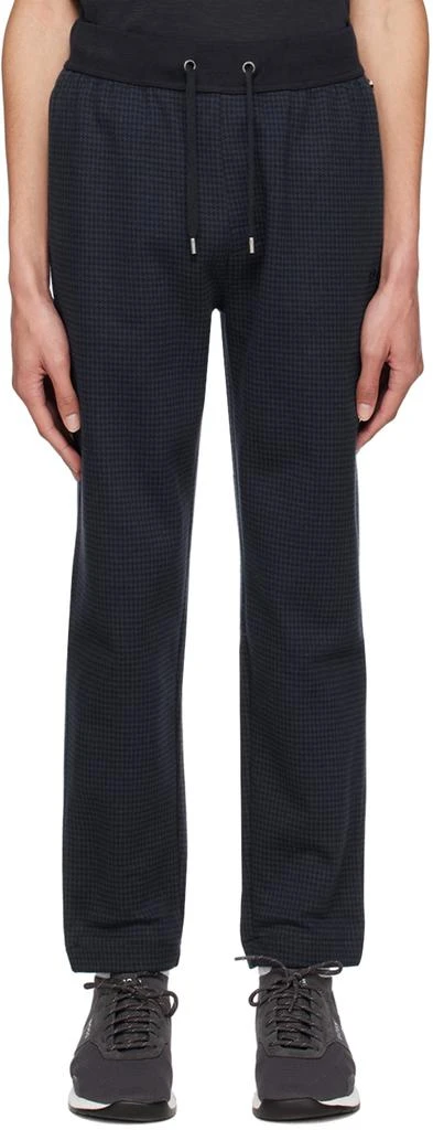 商品Hugo Boss|Navy Check Lounge Pants,价格¥361,第1张图片