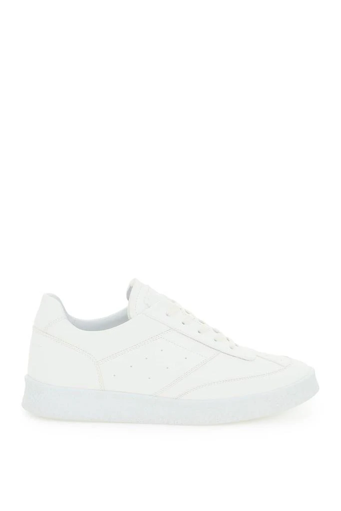 商品MM6|FAUX LEATHER LOW-TOP SNEAKERS,价格¥1306,第1张图片