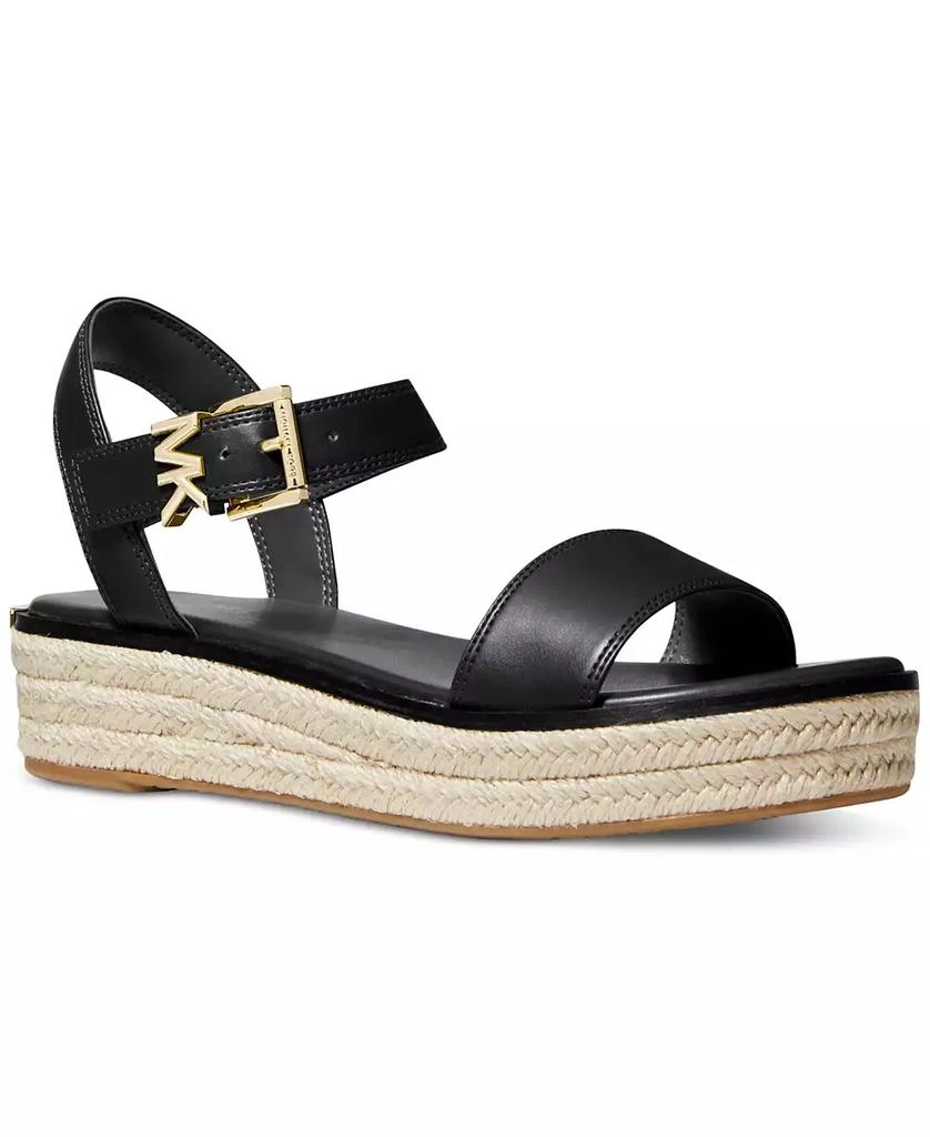 商品Michael Kors|Women's Richie Espadrille Platform Wedge Sandals,价格¥293,第1张图片