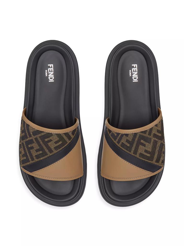 Fendi Logo Sandals - Free Shipping - BeyondStyle