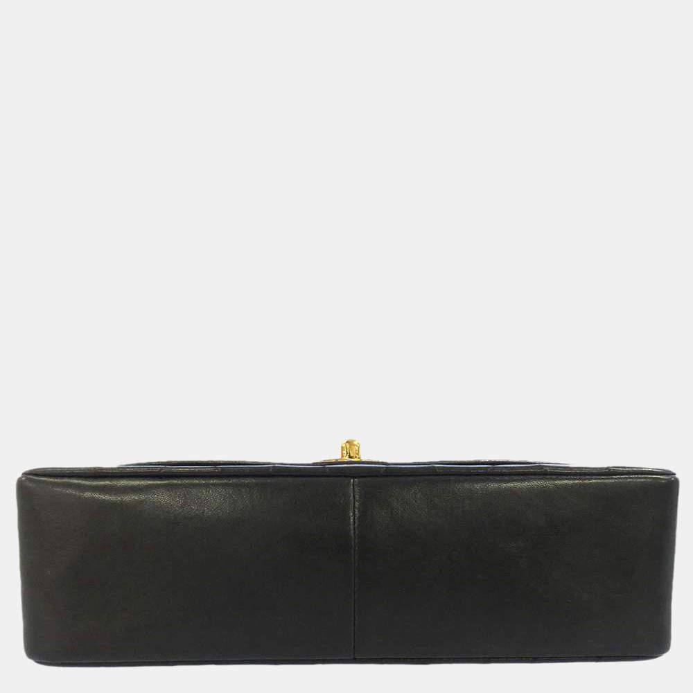 商品[二手商品] Chanel|Chanel Black Leather Diana Flap Bag,价格¥32173,第6张图片详细描述