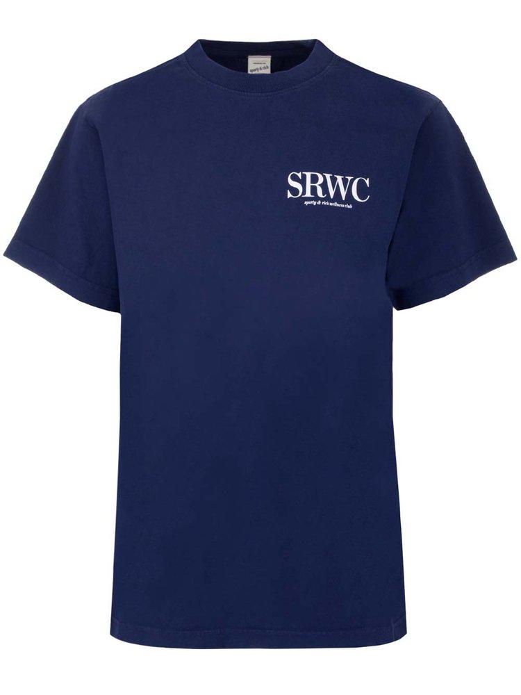 Sporty & Rich Upper East Side Crewneck T-Shirt商品第1张图片规格展示