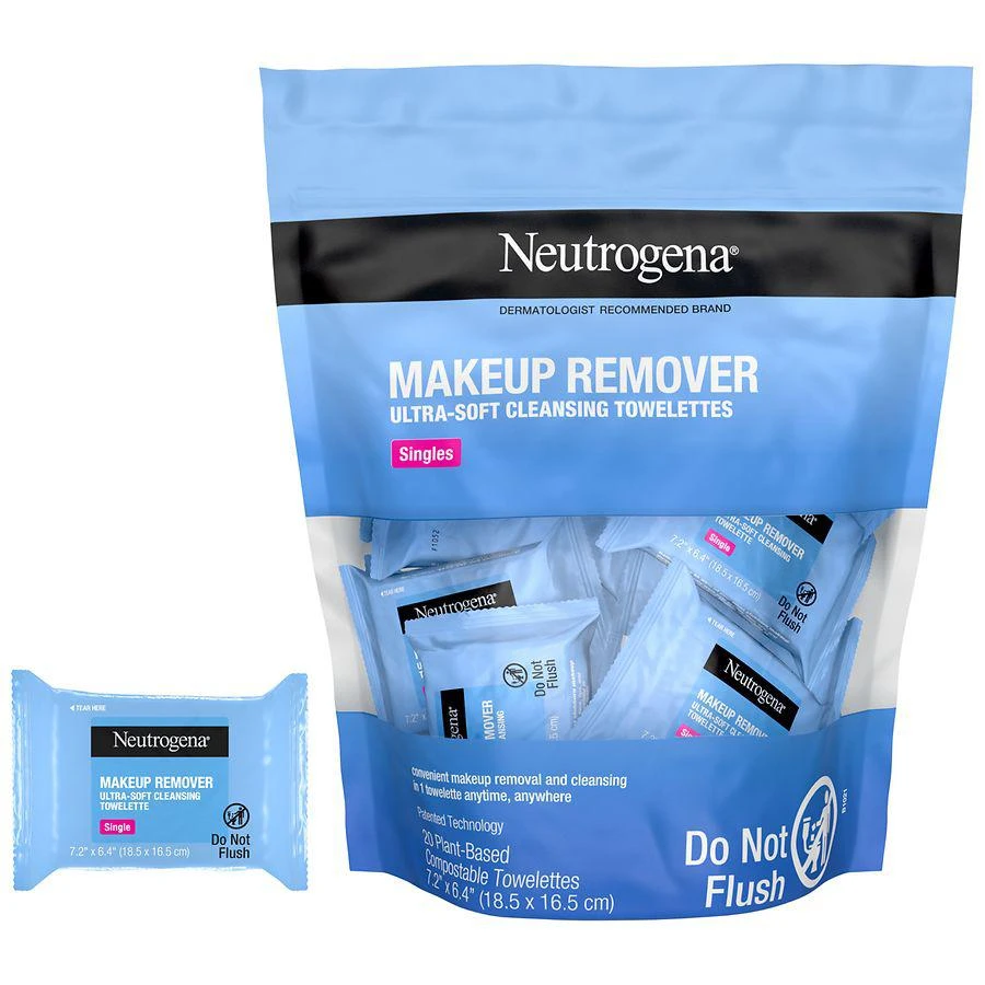 Cleansing Makeup Remover Wipes, Individually Wrapped Unspecified 商品