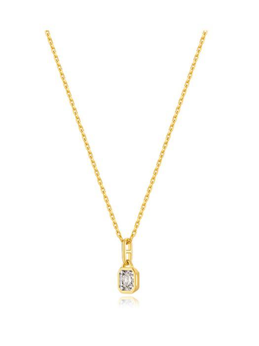 Errite 0.1ct Diamond Necklace - Gold商品第2张图片规格展示