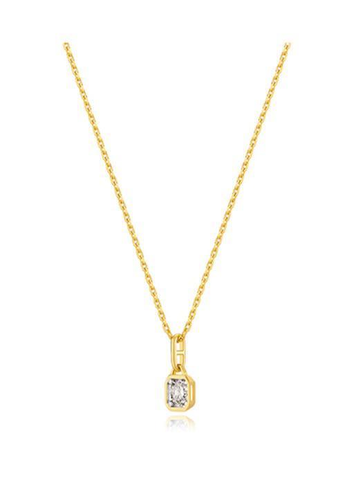 商品hyeres-lor|Errite 0.1ct Diamond Necklace - Gold,价格¥2989,第4张图片详细描述