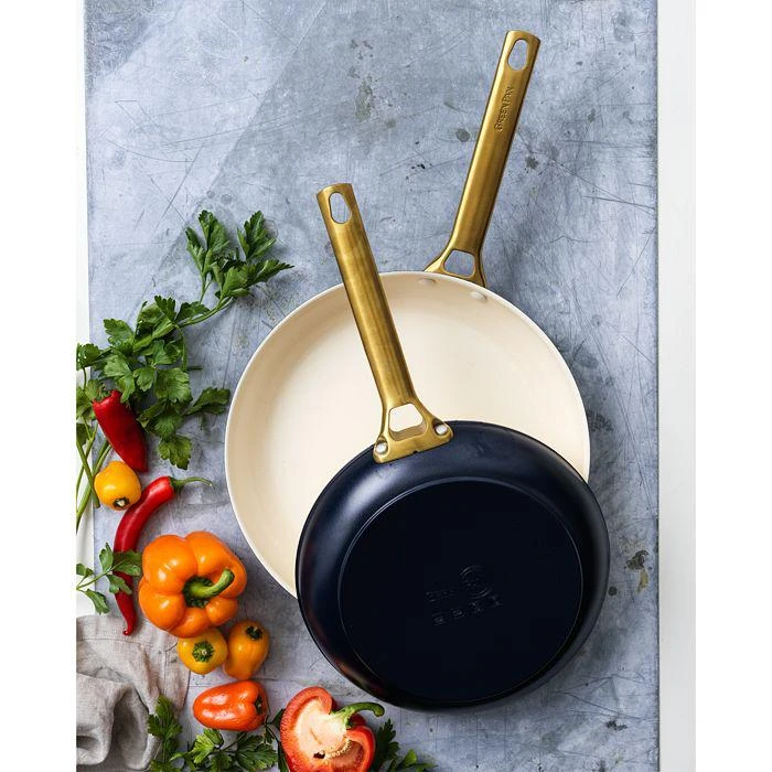 商品Greenpan|Reserve Ceramic Nonstick 10" & 12" Frypan Set,价格¥897,第2张图片详细描述